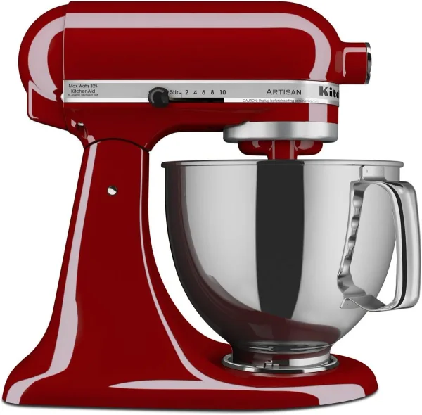 KitchenAid Artisan Series 5-Quart Tilt-Head Stand Mixer (Empire Red)