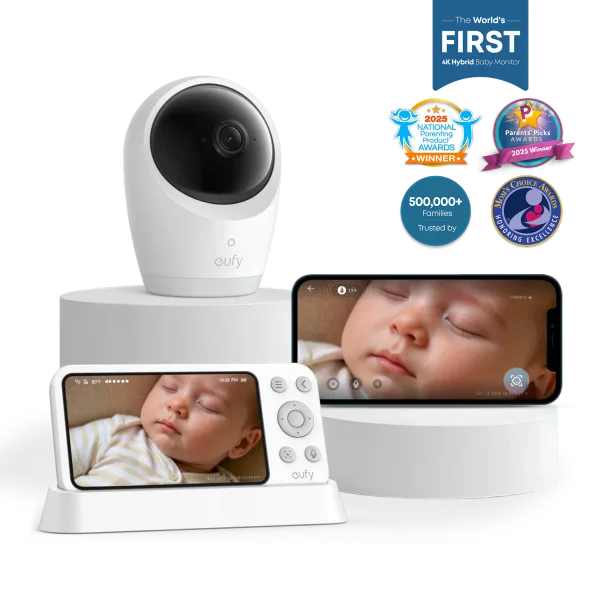 eufy Baby Monitor E21 (4K Camera + Charging Base)