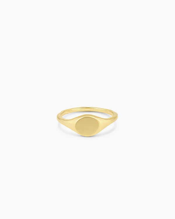 gorjana Bespoke Engravable Signet Ring