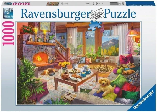 Ravensburger Cozy Cabin1000piece Puzzle