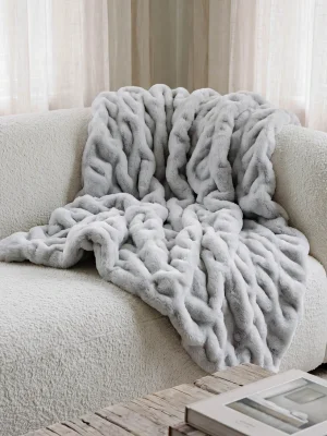 Comfrt Dreamer Blanket — Cloud Grey, Medium