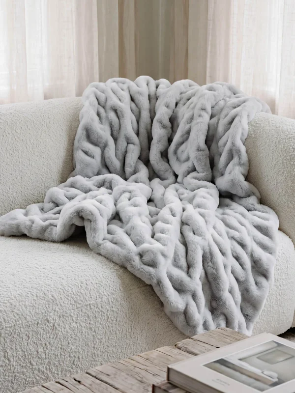 Comfrt Dreamer Blanket — Cloud Grey, Medium