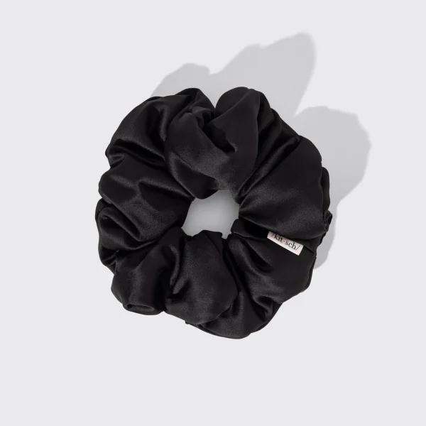 Black Satin Pillow Scrunchies®