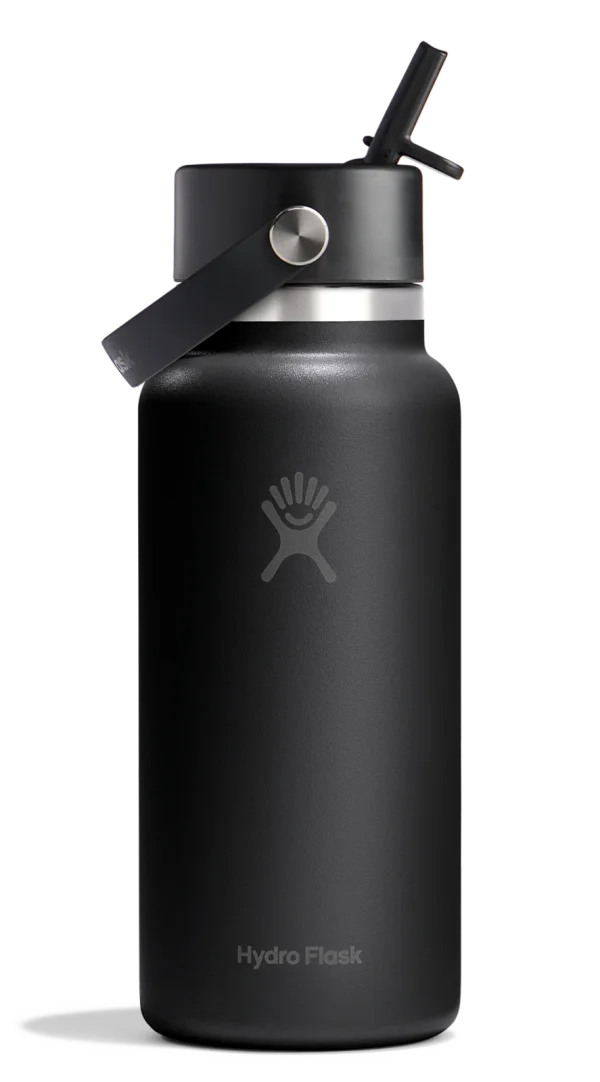 32oz Wide Mouth with Flex Straw Cap