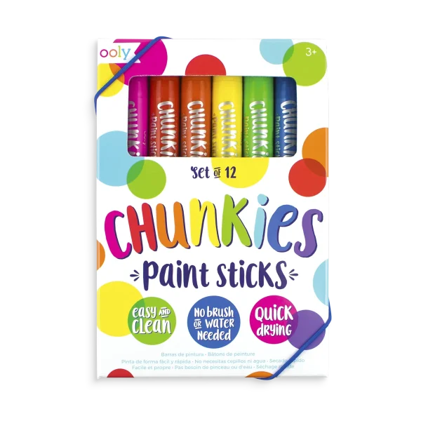 Chunkies Paint Sticks - Classic - Set of 12