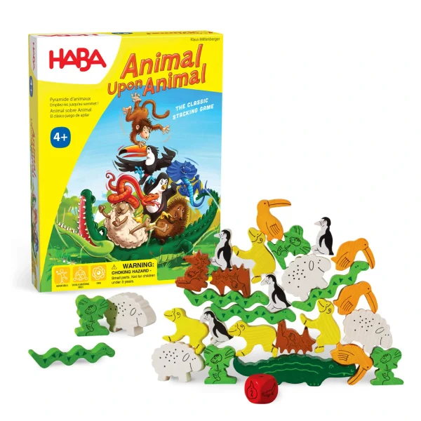 HABA Animal Upon Animal Stacking Game