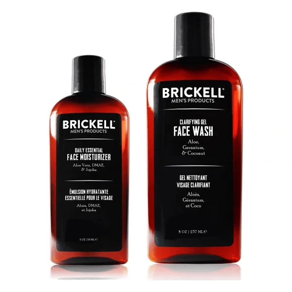 Brickell Men's Daily Essential Face Care Routine