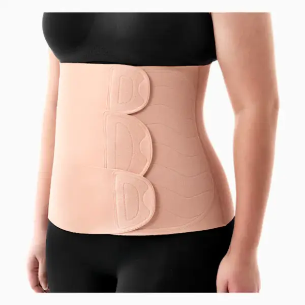 Momcozy Ergowrap Postpartum Belly Band - Oyster Pink, M