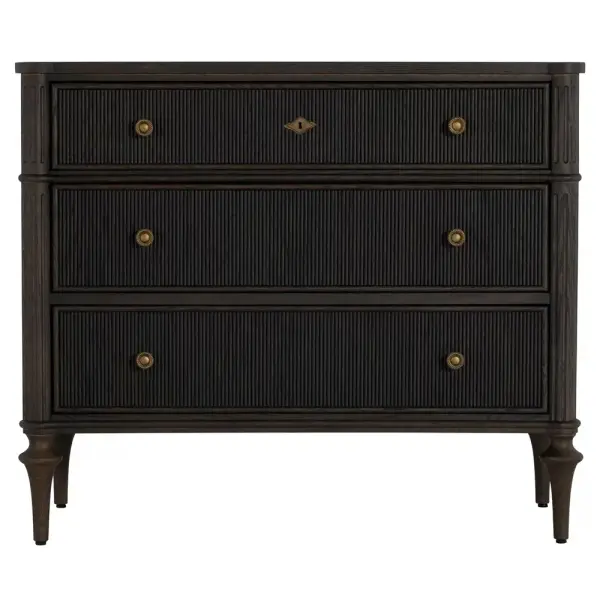 Andrea French Country Oak Wood Chest