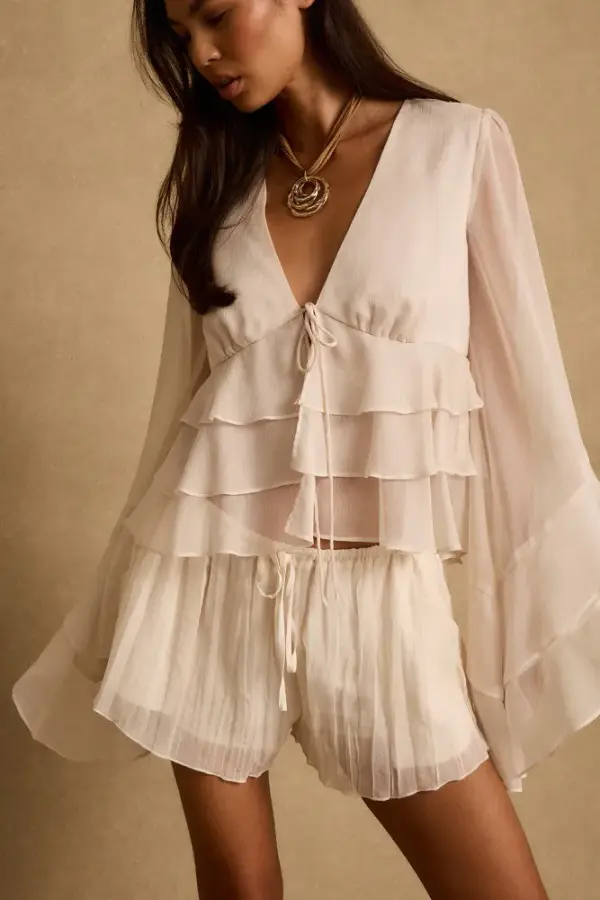 Alana Cream Blouse