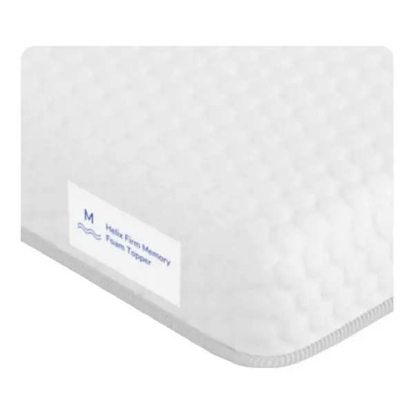 Premium Memory Foam Mattress Topper with Glaciotex