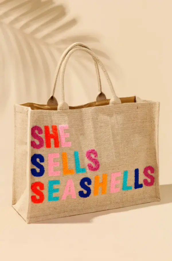 She Sells Seashells Tote