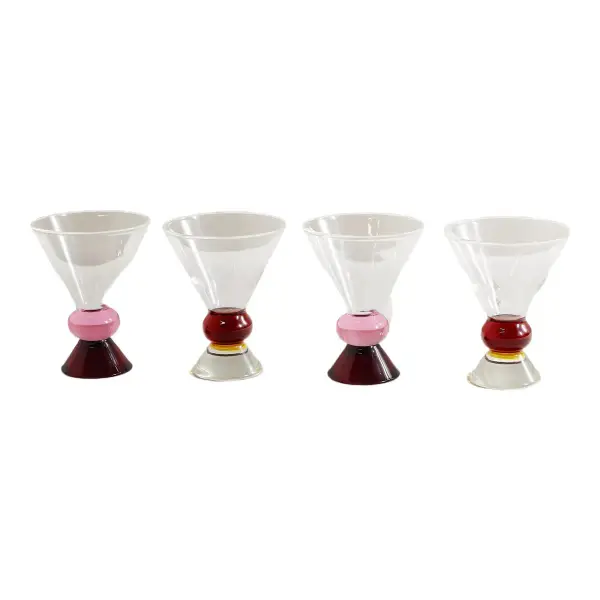 x Ghia Totem Set of Four Glass Cups