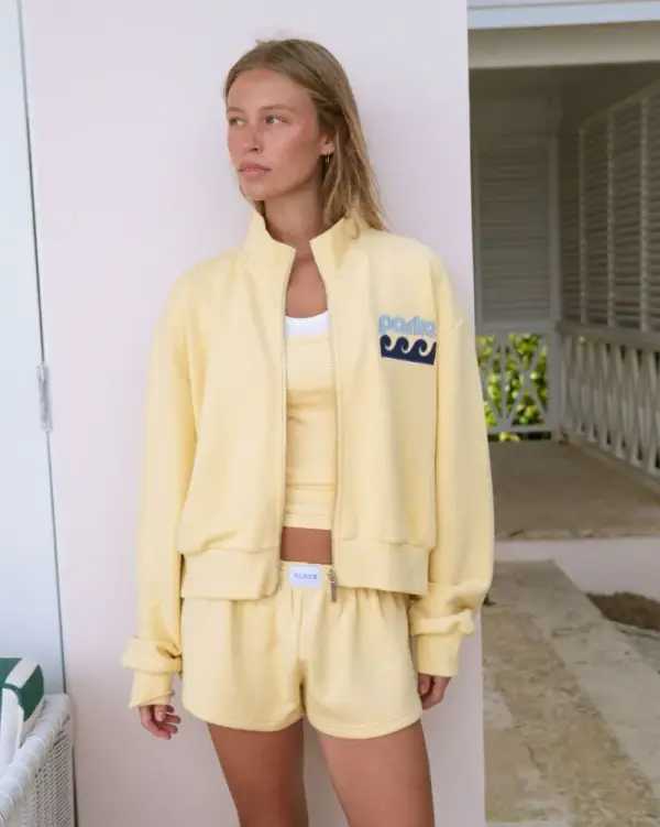 Zip Up Mockneck - Peel