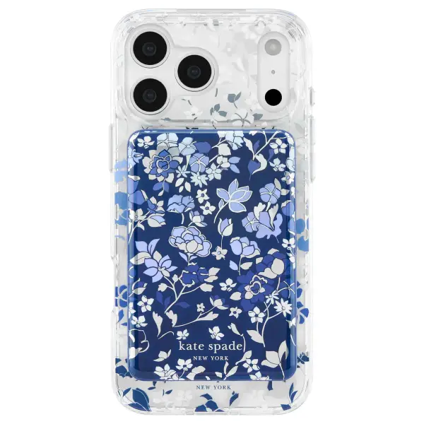 Flowerbed Blue Magsafe Portable Charger