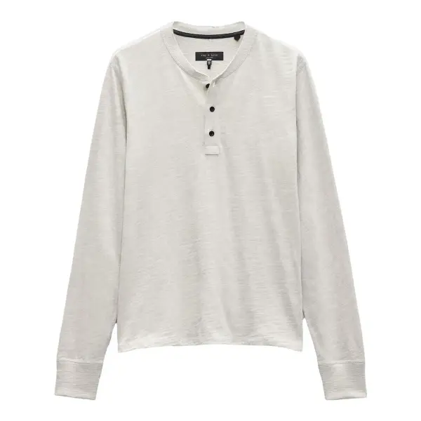 Classic Flame Henley Top