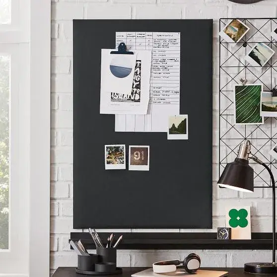 No Nails Rectangle Pinboard (36"x24")