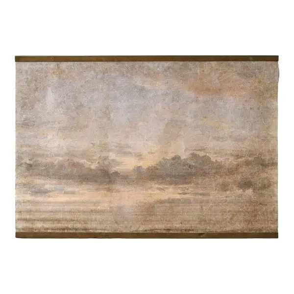 Oversized Celestial Drifts Vintage Tapestry