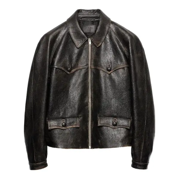 Vintage Nappa Leather Jacket