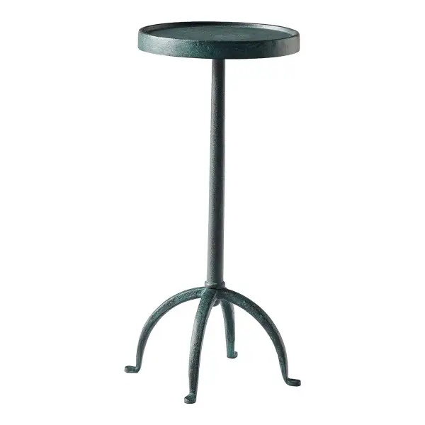Pierce & Ward Metal Drink Table (11.5")