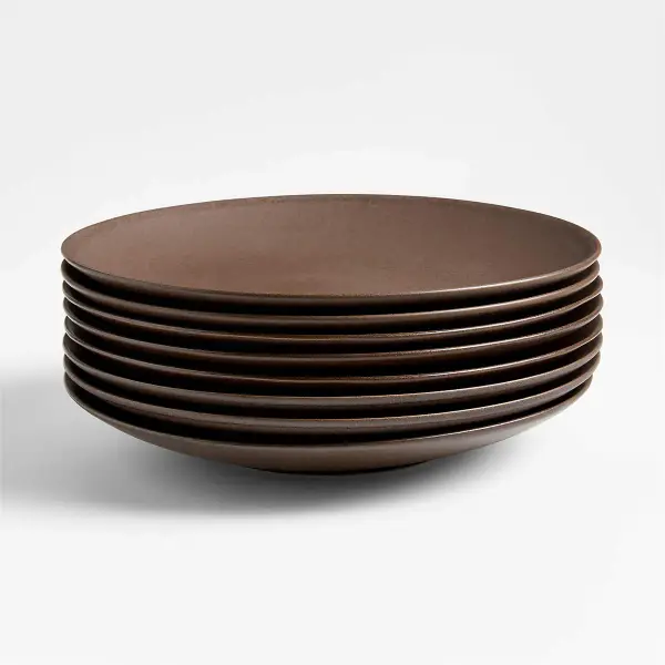 Craft Stoneware Coupe Dinner Plates, Set of 8