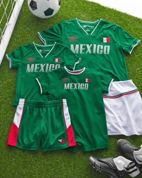 Toddler Umbro Mexico Soccer Jersey - Green