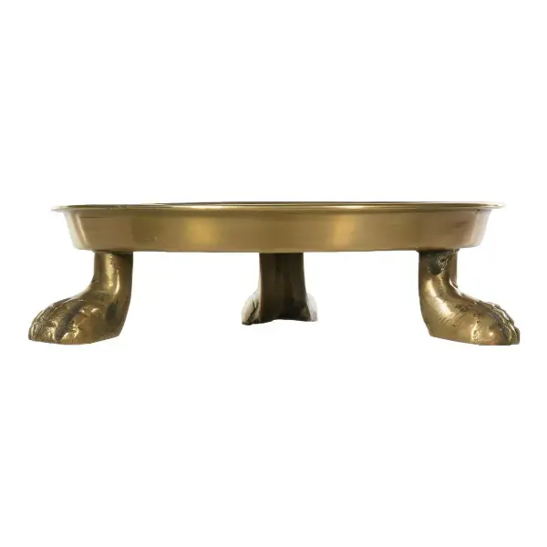 Brass Clawfoot Tray
