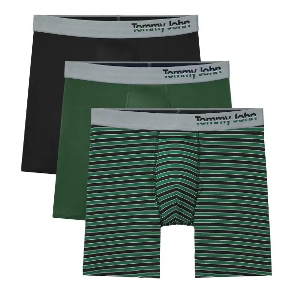 Cool Cotton Mid-Length Boxer Brief 6" (3-Pack)