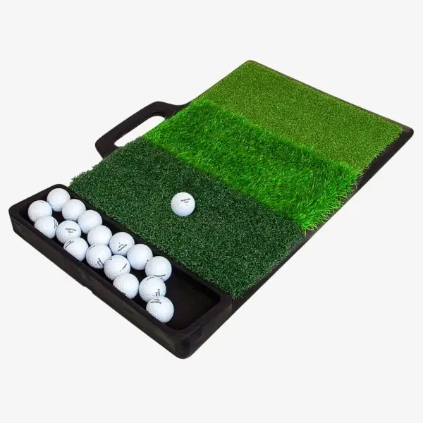 3 Tier Practice Mat w/ Ball Tray