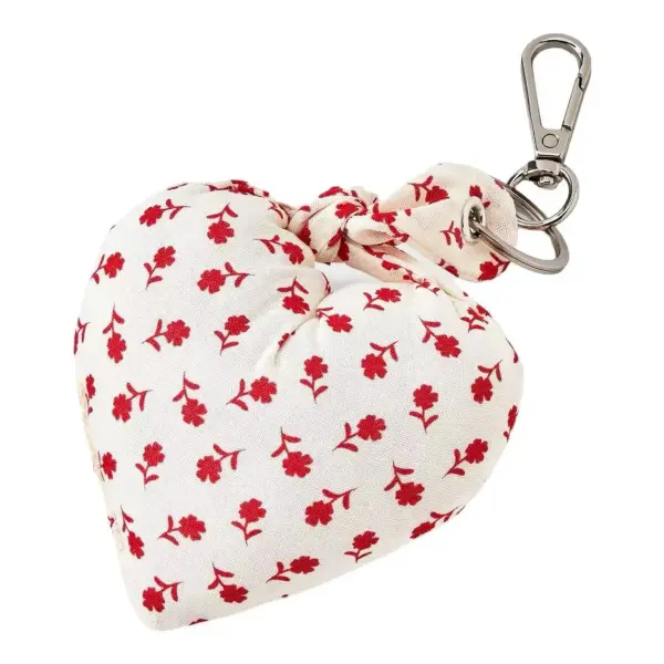 Girls' Heart Shaped Bag Charm