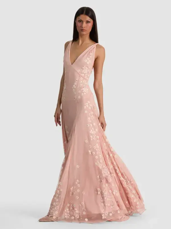 ANDRINA EMBELLISHED GOWN