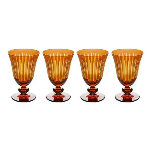 Prism Wine Glasses - (Set of 4)