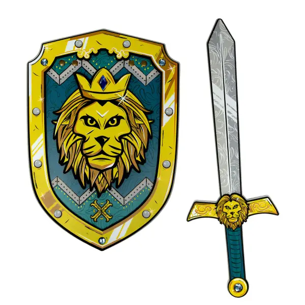 Lionheart EVA Foam Sword & Shield Bundle