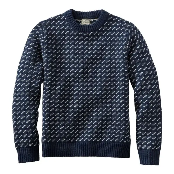 Classic Ragg Wool Sweater, Crewneck