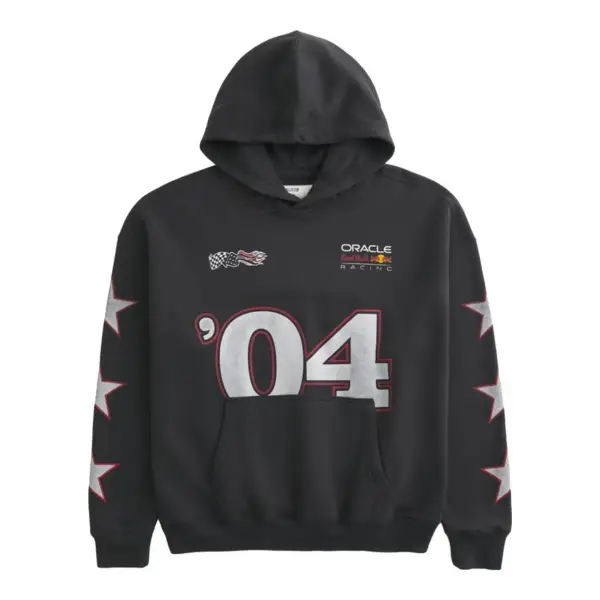 Boxy Oracle Red Bull Racing Graphic Hoodie