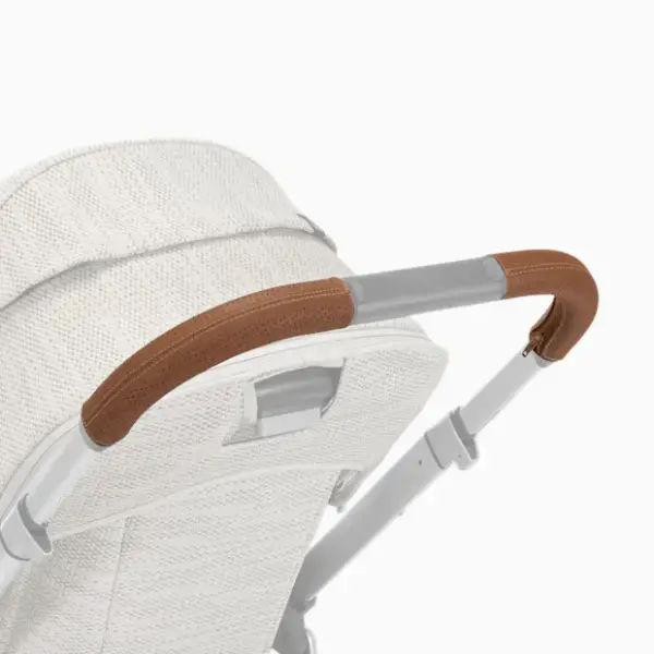 UPPAbaby Leather Handlebar Covers for VISTA, V2, & V3 - Saddle