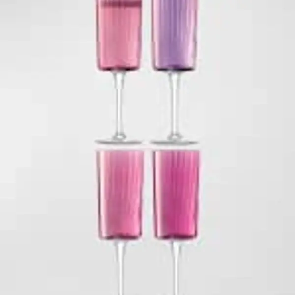 Gems Champagne Flutes Set Of 4