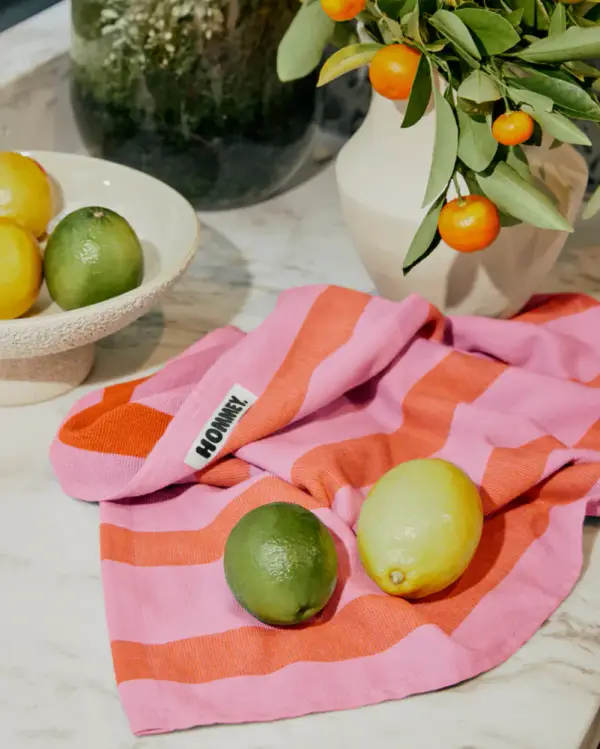 Tea Towel - Sherbet Stripes