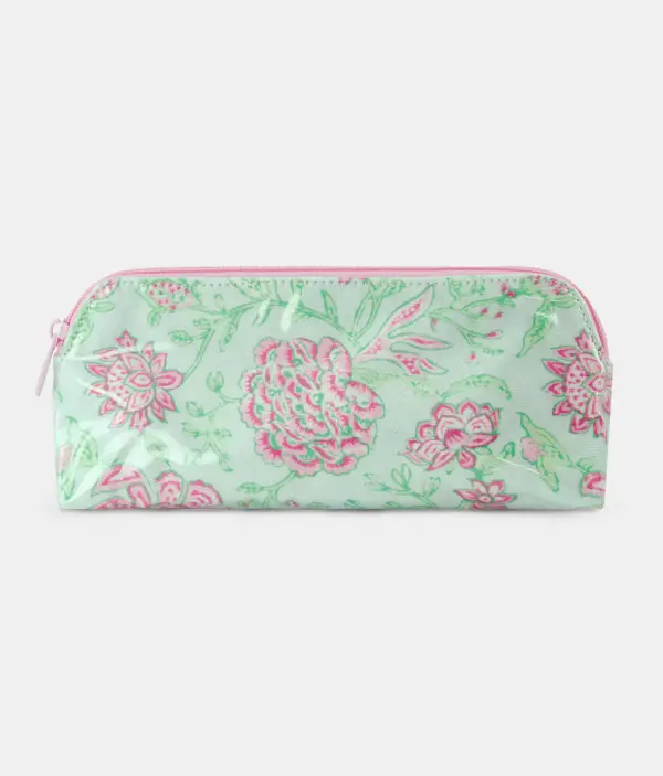 Camellia Block Makeup Bag