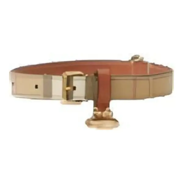 Small Check Dog Collar