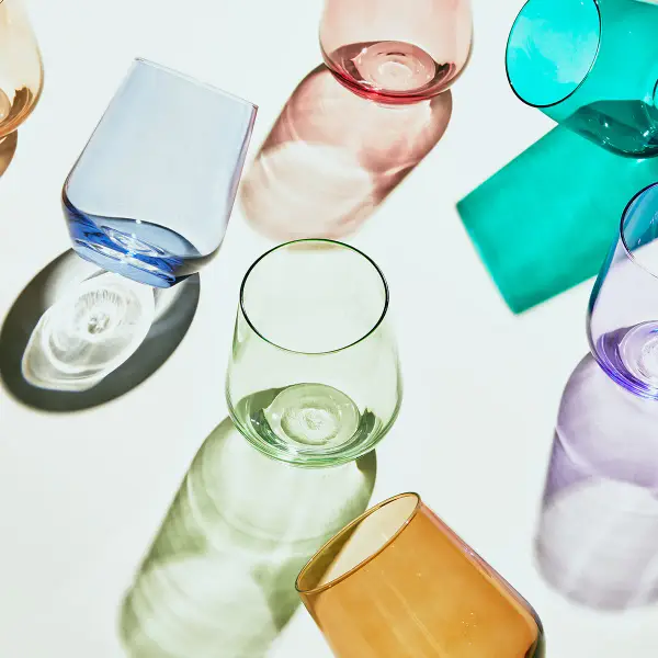 Wine Single Stemless Glass