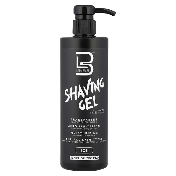 Shaving Gel, Ice, 16.9 fl oz