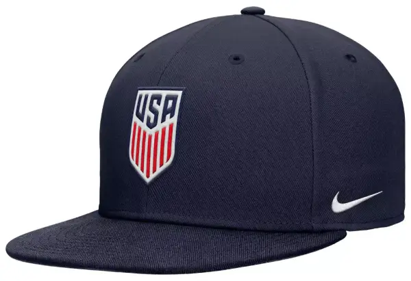 Nike Youth USMNT 2026 Navy Core Crest Adjustable Snapback Hat