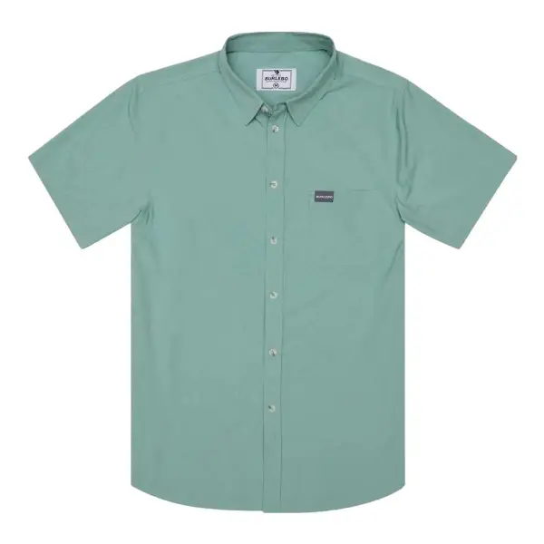 Performance Button Up Top