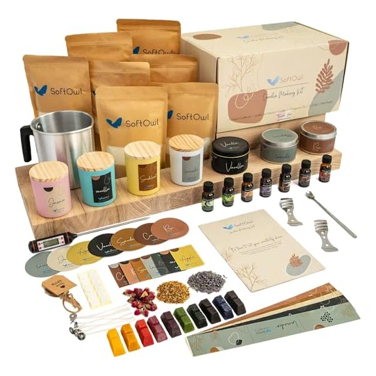 SoftOwl Premium Soy Candle Making Kit