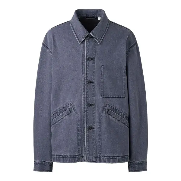Oversized Colour Denim Jacket