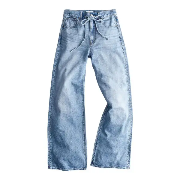 The Ultimate Wide-Leg Pant in Airy Denim