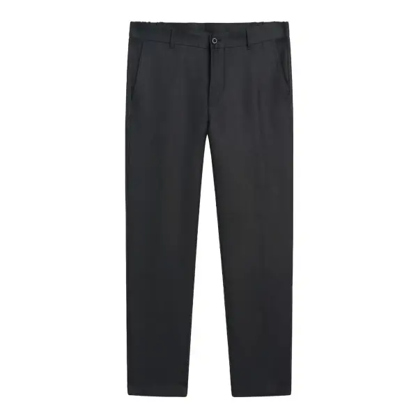 Tapered Fit Linen Pants