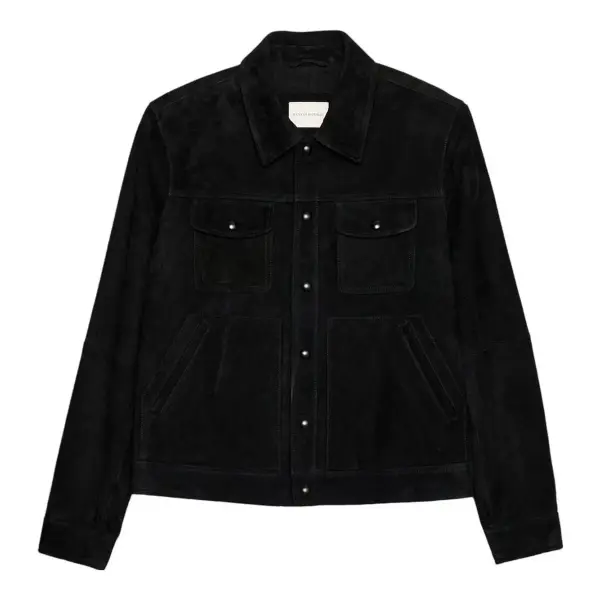 Suede Trucker Jacket