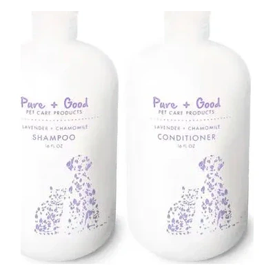 Lavender + Chamomile Shampoo & Dog & Cat Conditioner Set